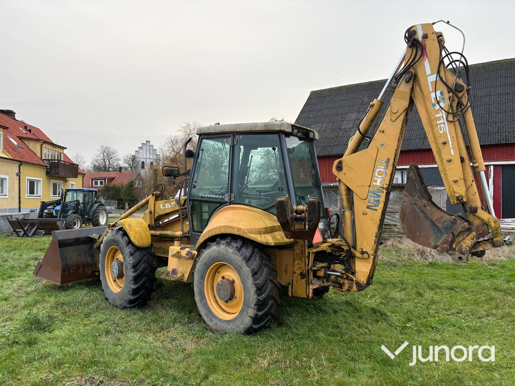 Grävlastare – New Holland LB115, 4WD