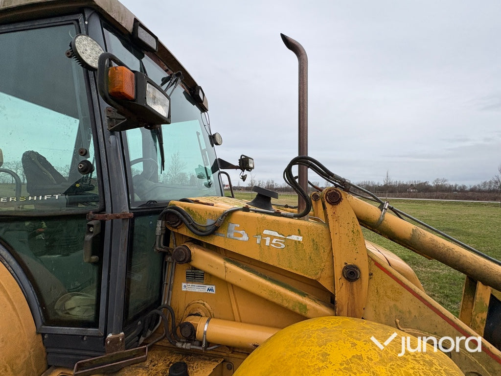Grävlastare – New Holland LB115, 4WD