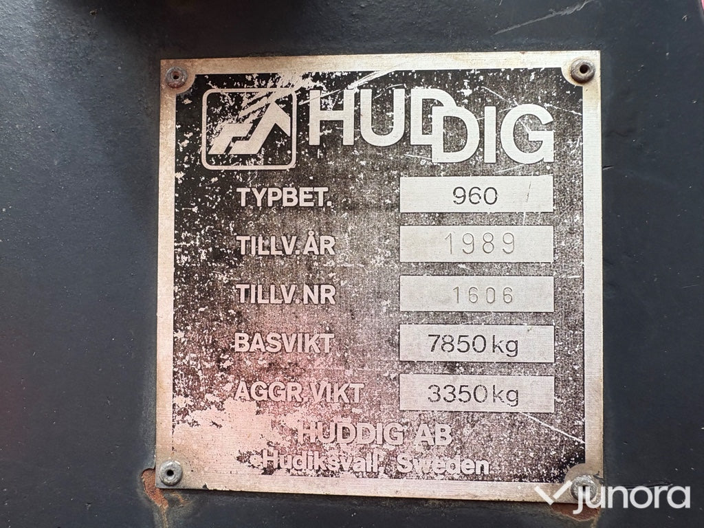 Traktorgrävare - Huddig 960