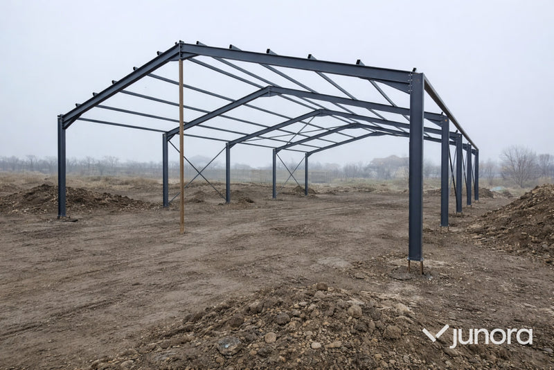 Hallstomme 200 kvm – 10×20×4 m