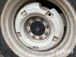 Traktor Valmet 6400 med lastare och twin-track