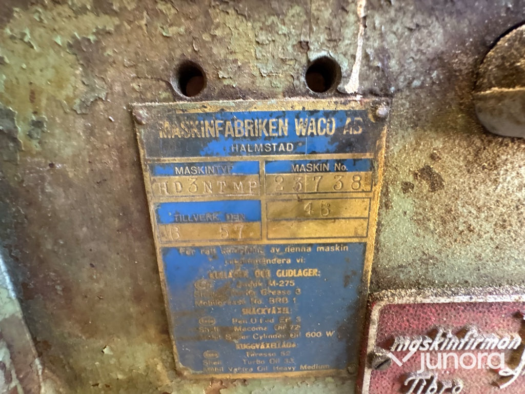 Fyrcutter hyvel - Waco