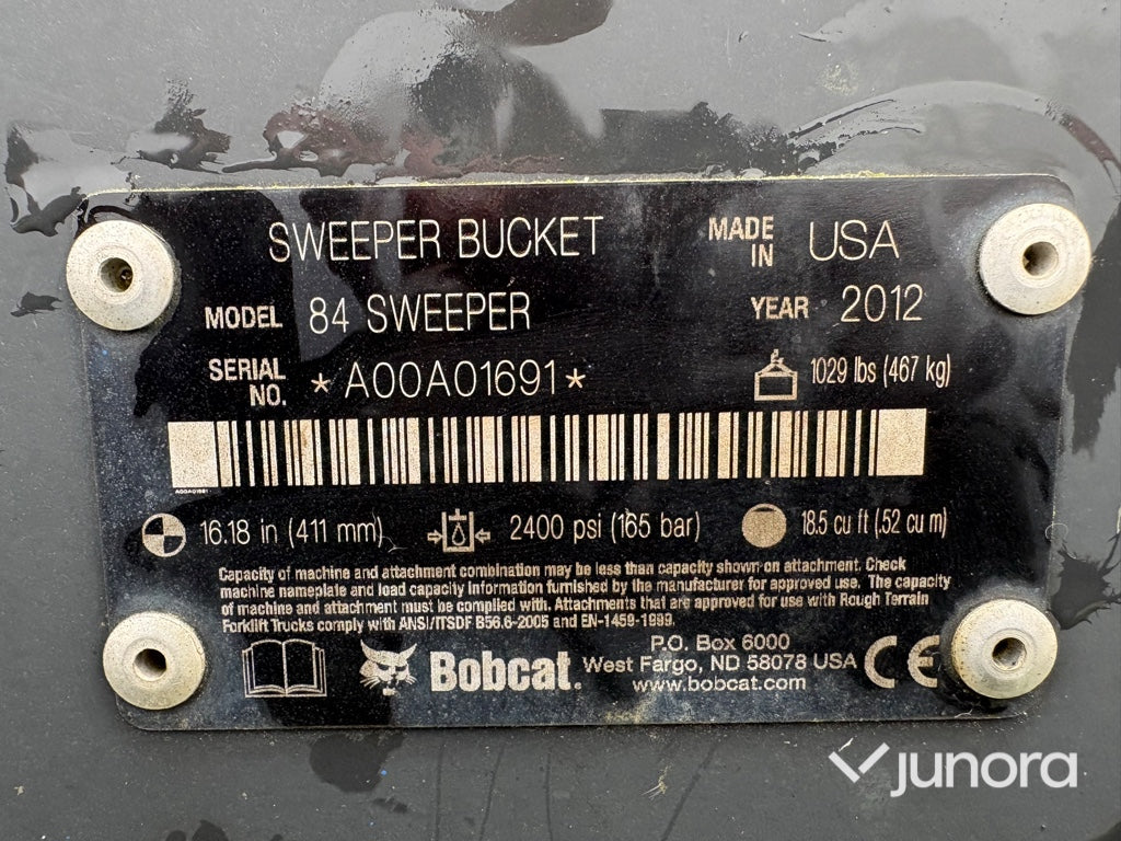 Sopaggregat – Bobcat 84 Sweeper