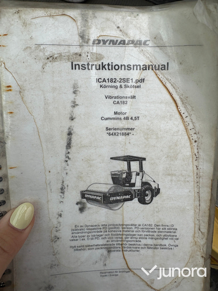 Vibrationsvält - Dynapac CA182D