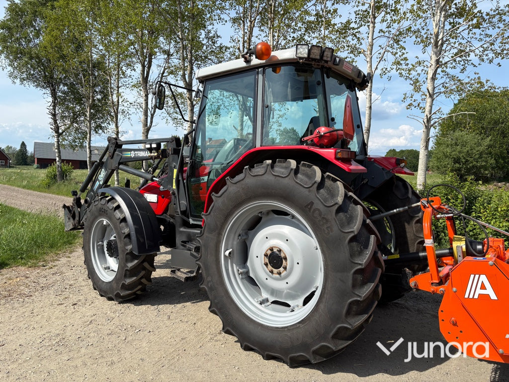 Traktor med lastare - Massey Ferguson, 4255-4