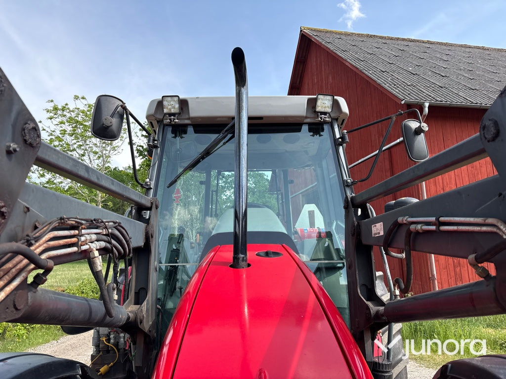 Traktor med lastare - Massey Ferguson, 4255-4