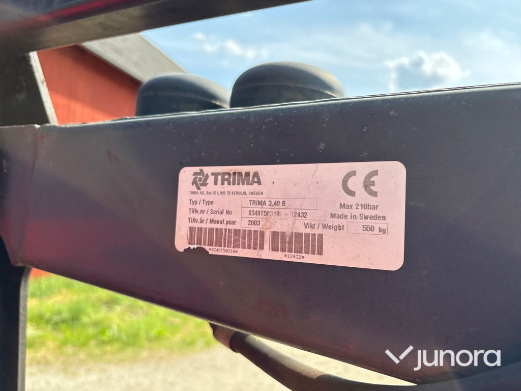 Traktor med lastare - Massey Ferguson, 4255-4