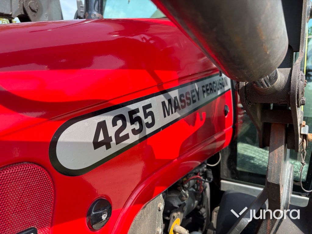 Traktor med lastare - Massey Ferguson, 4255-4