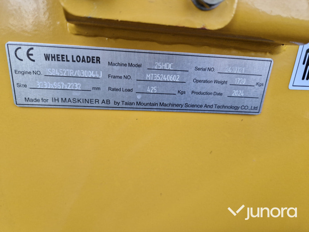 Kompaktlastare - IH Loader, 25 HDC