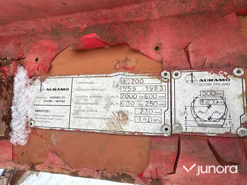 Balgrip - Auramo RO200, Stora BM