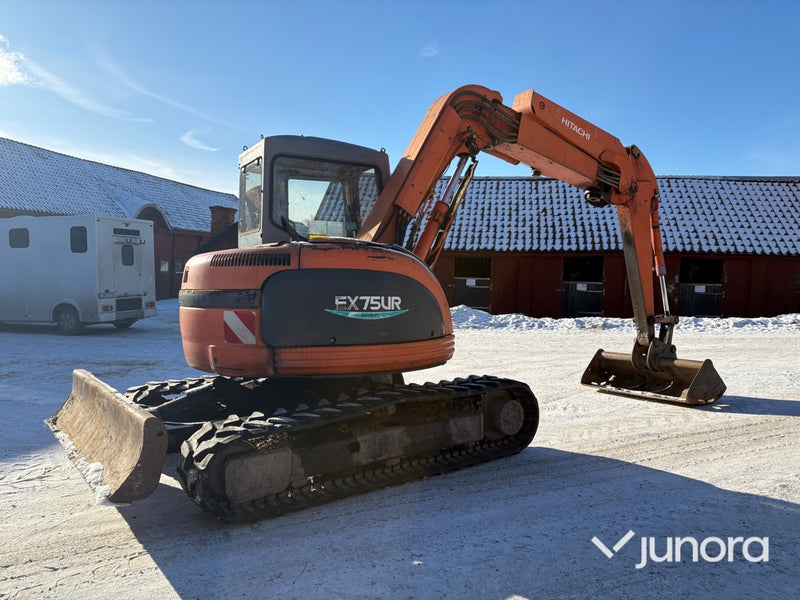 Grävmaskin - Hitachi, EX 75UR