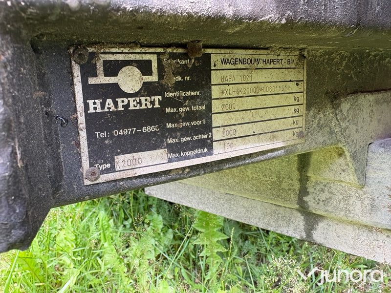 Släpvagn Hapert K2000