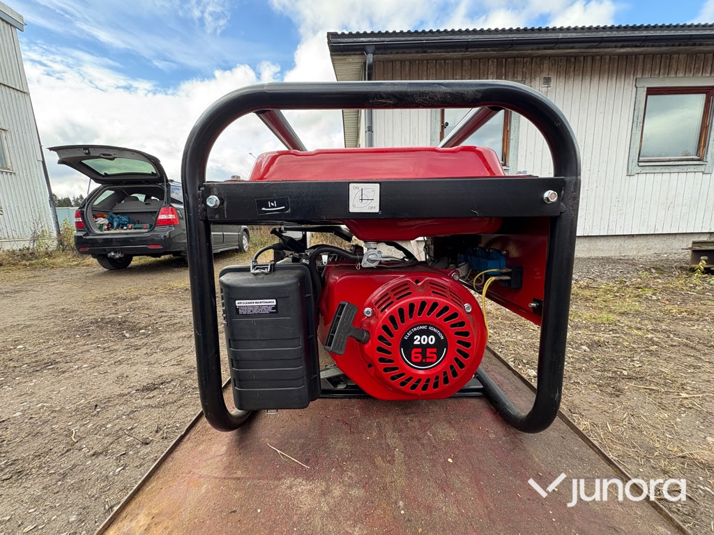 Elverk - Bensindrivet, 6,5 kW