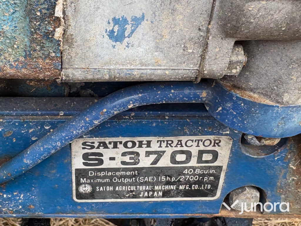 Traktor - Satoh, S-370D