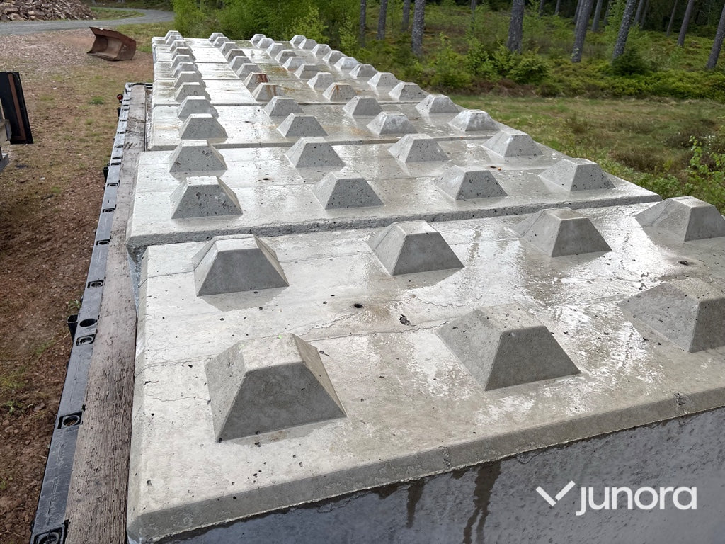 Betonglego - 160x80x80 cm, 7st