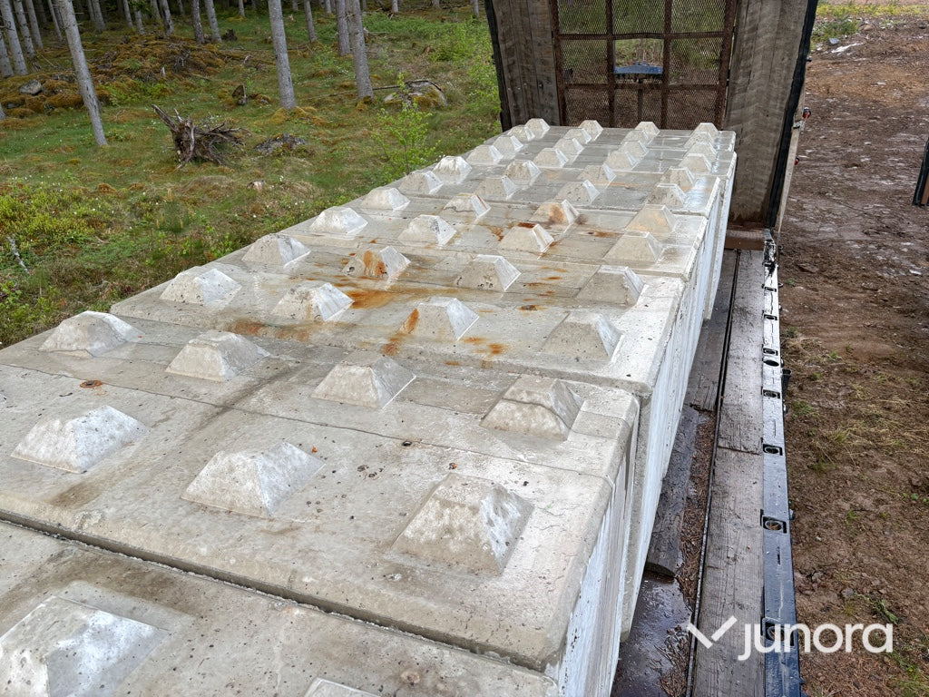 Betonglego - 160x80x80 cm, 7st