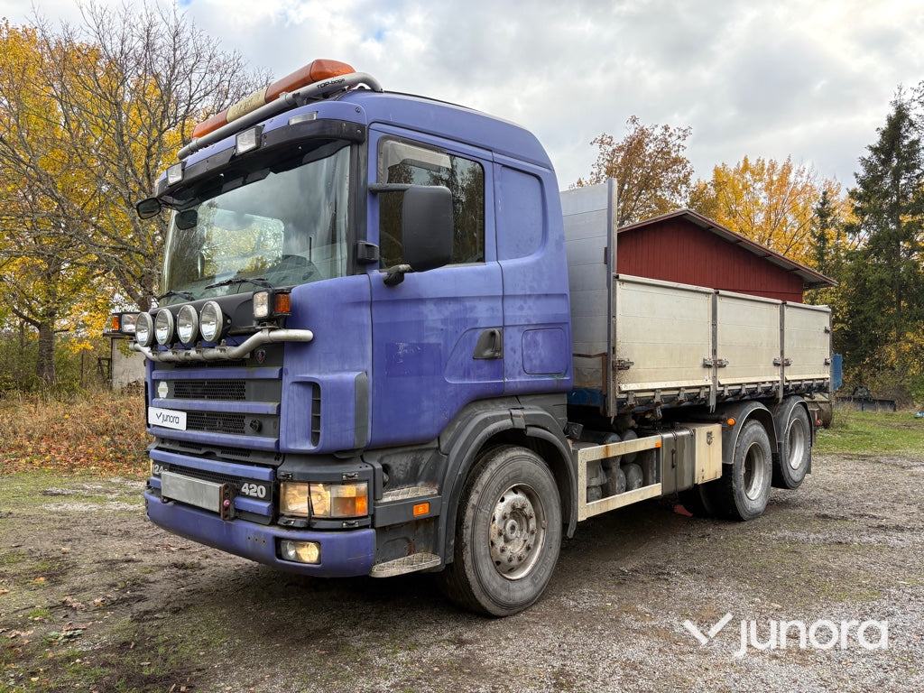 Tippbil Scania R124GB6X2NZ420