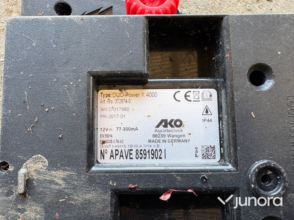 Elstängselaggregat - AKO, DUO Power X 400