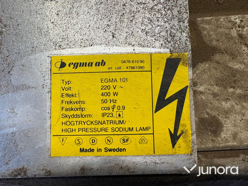 Växtbelysning - HPS-armaturer E40