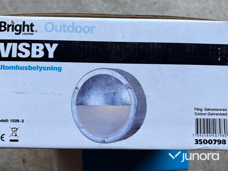 Fasadbelysning BRIGHT, Visby(Nya)