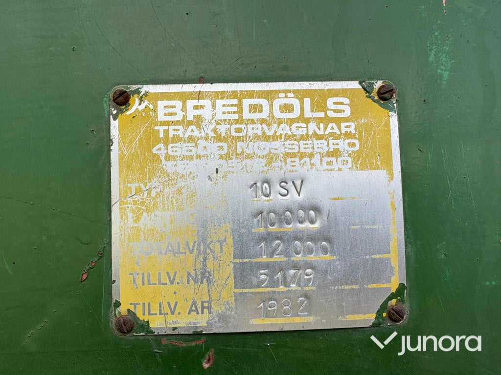 Tippbar vagn