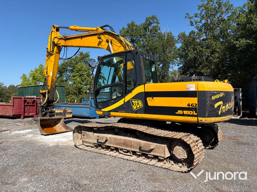 Grävmaskin JCB JS 160L med tiltrotator