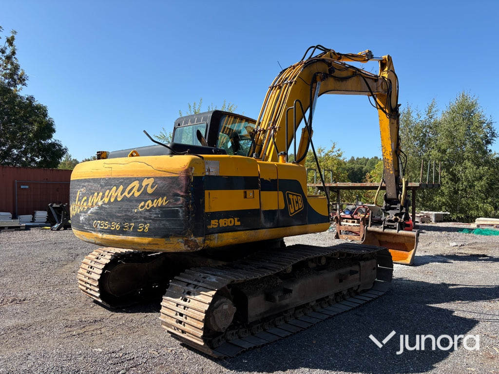Grävmaskin JCB JS 160L med tiltrotator