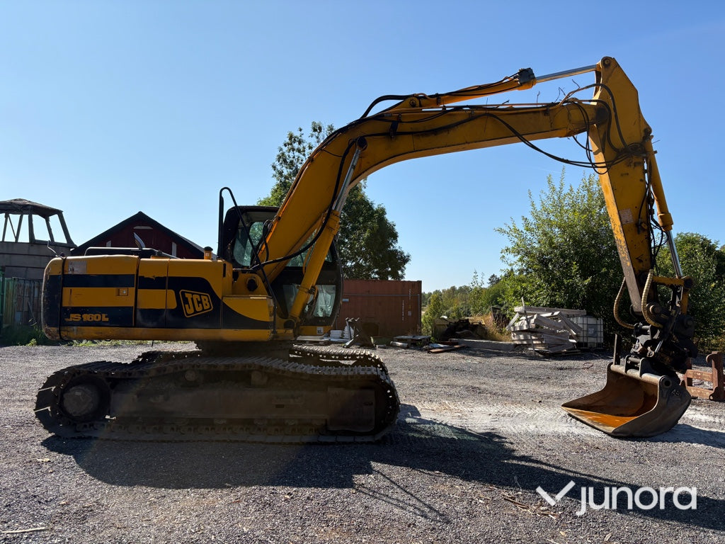 Grävmaskin JCB JS 160L med tiltrotator