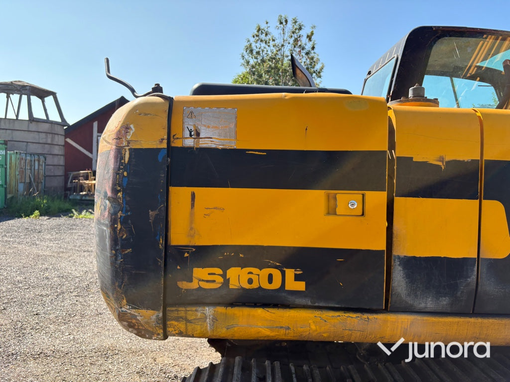 Grävmaskin JCB JS 160L med tiltrotator