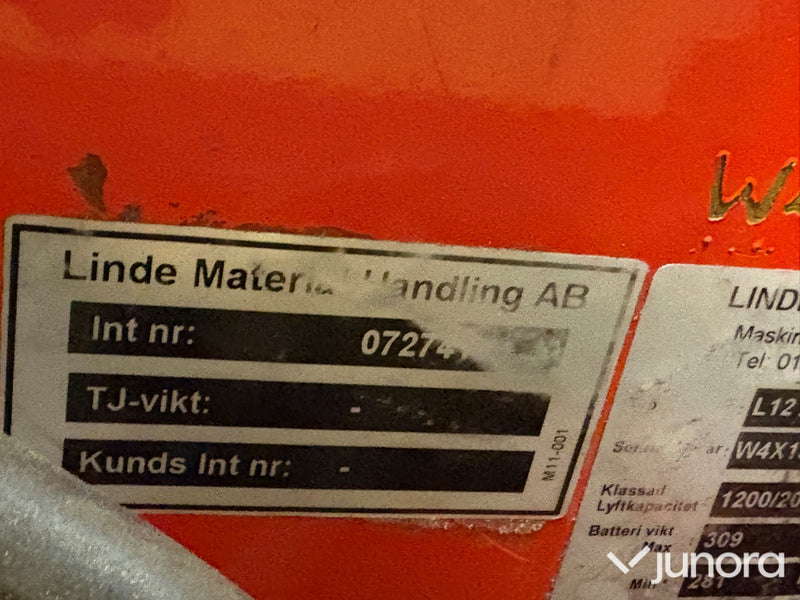 Eltruck Linde L12 /2