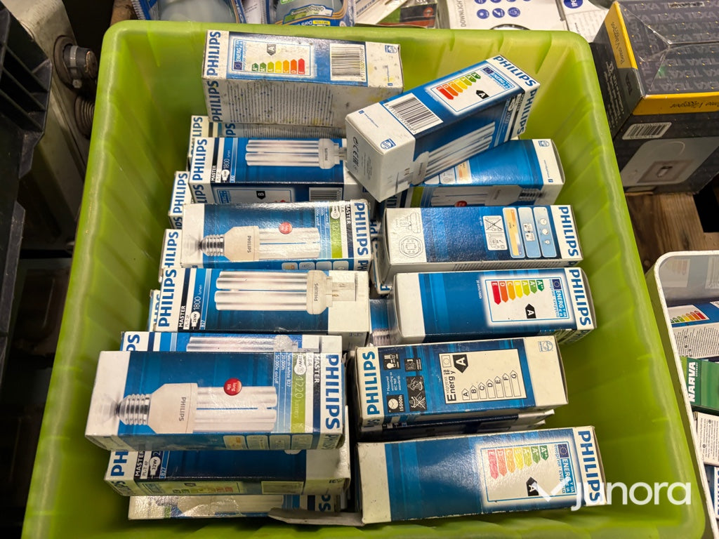 Pall - med diverse el-produkter