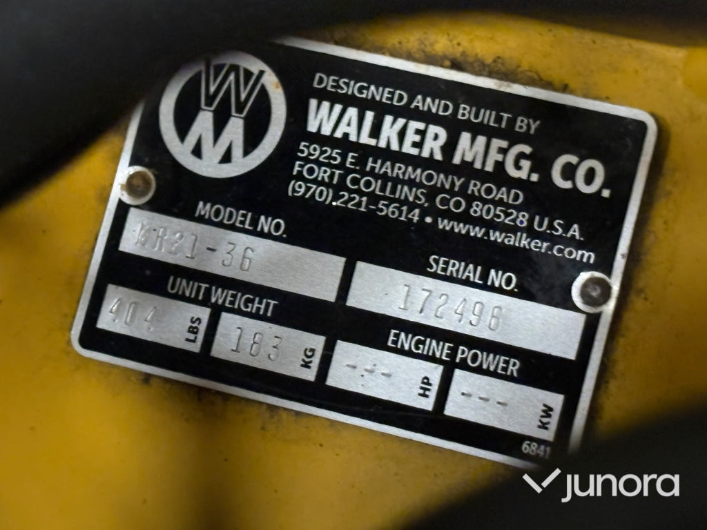 Gräsklippare - Walker, MFG R21