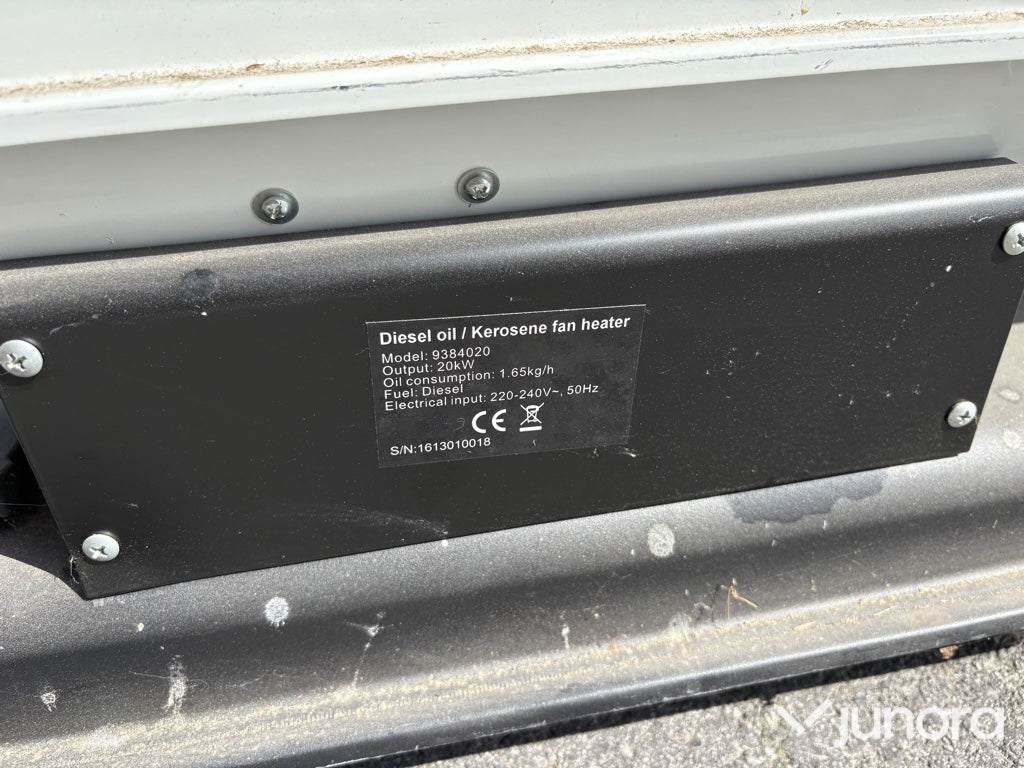 Dieselvärmare Kinlux 20kw