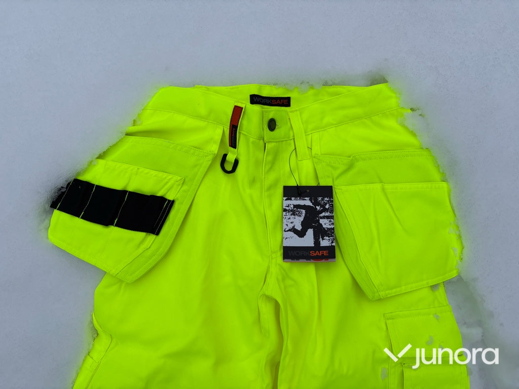 Arbetsbyxor - Worksafe, Hi-Vis, Till dam