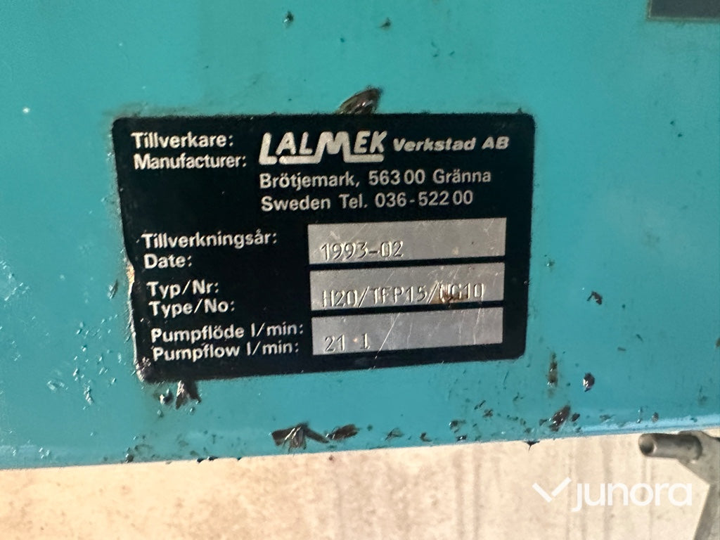 Hydraul aggregat - Alfa, Laval Hydromat