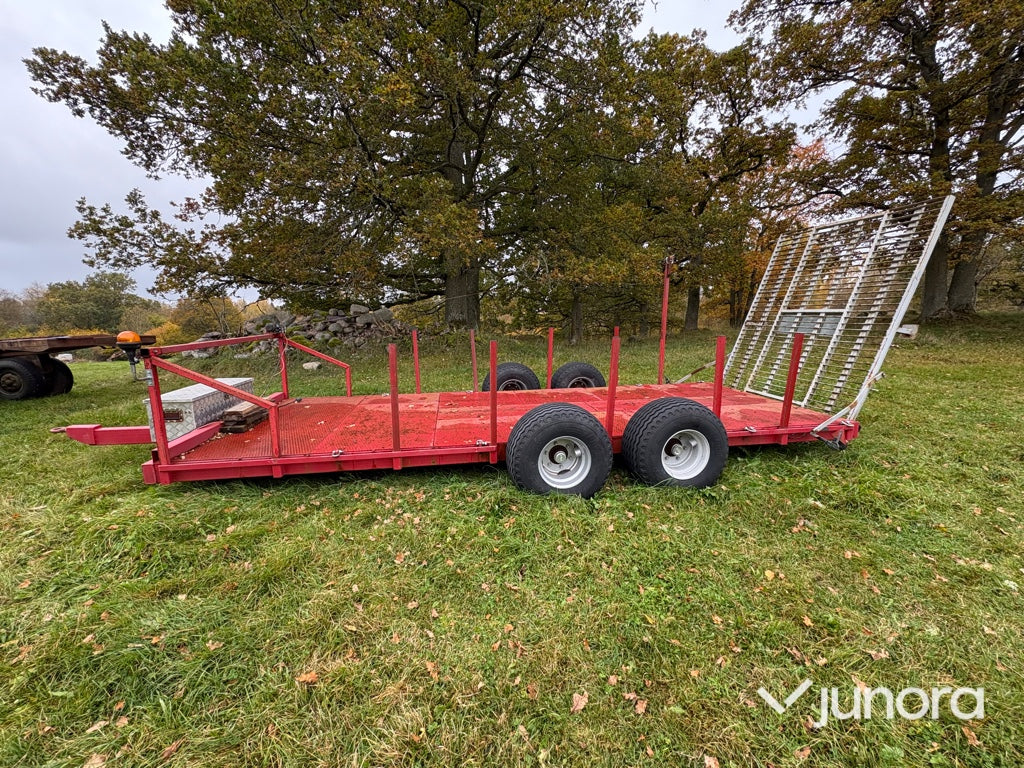 Maskintrailer - med vinsch