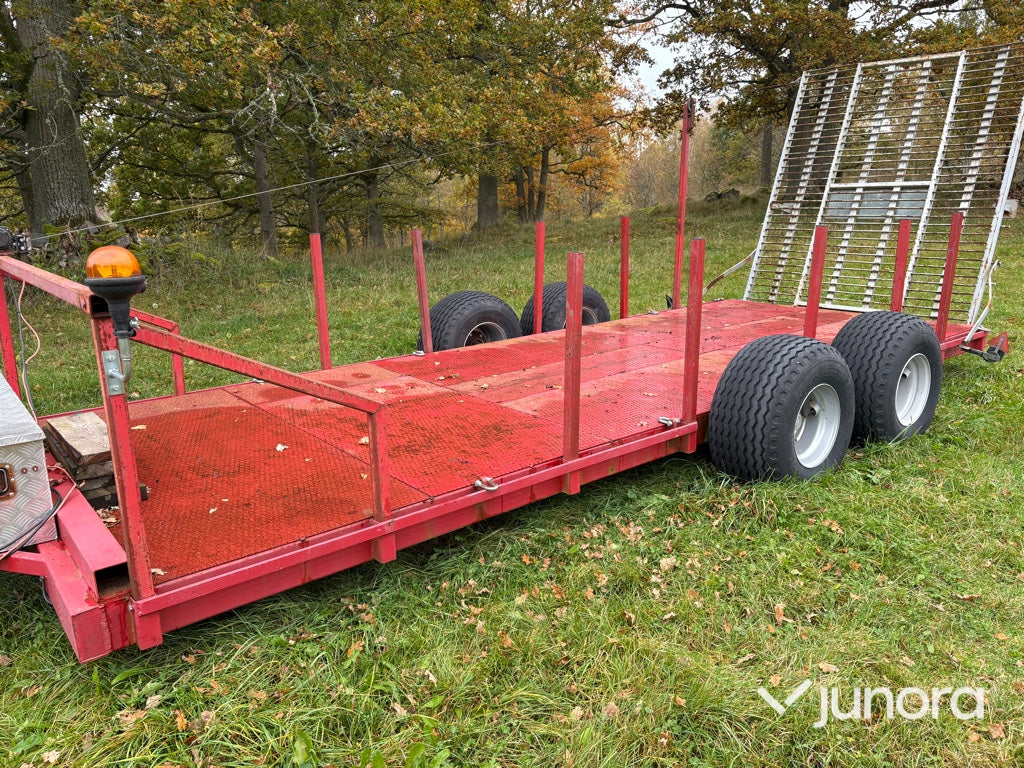 Maskintrailer - med vinsch
