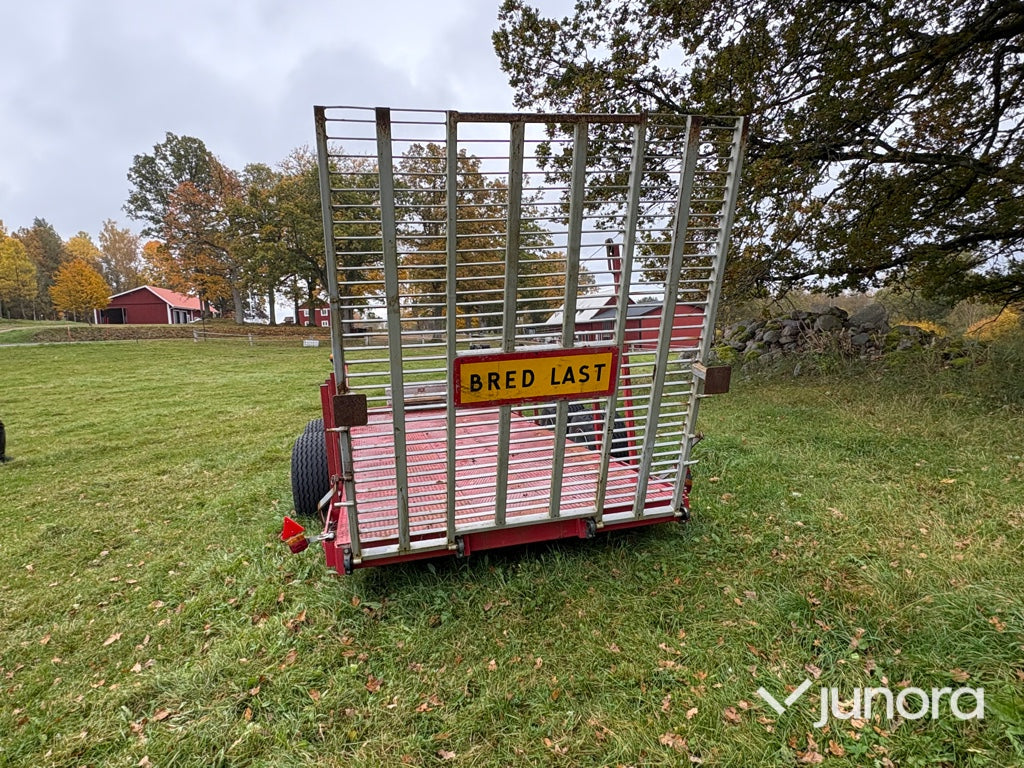 Maskintrailer - med vinsch