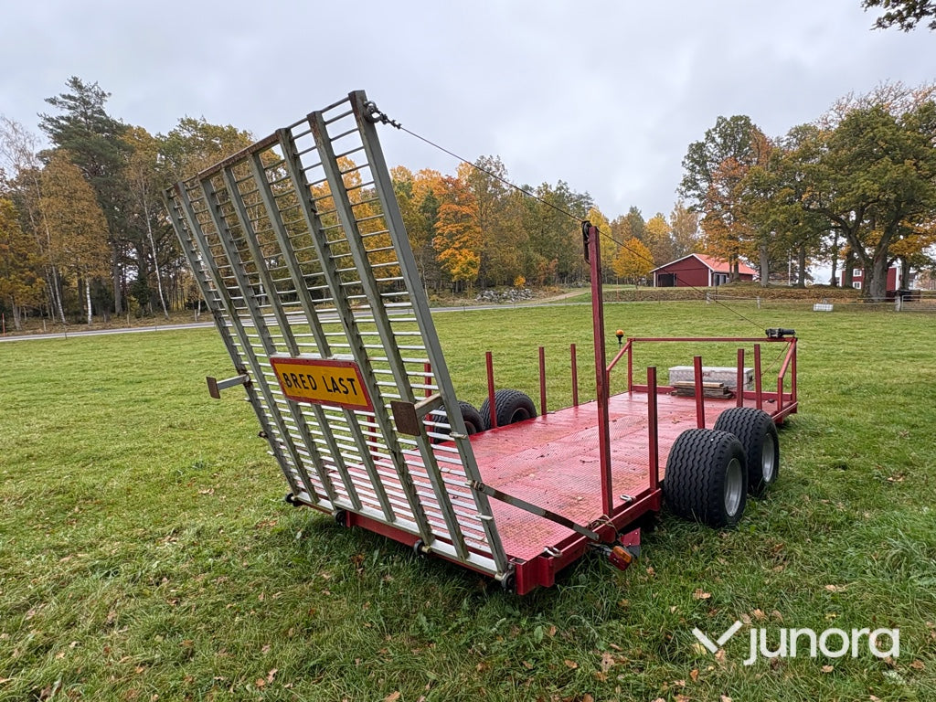 Maskintrailer - med vinsch
