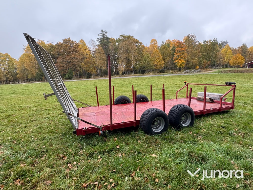 Maskintrailer - med vinsch