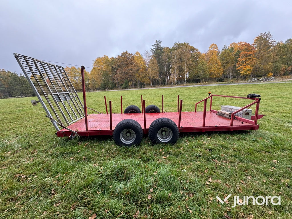 Maskintrailer - med vinsch