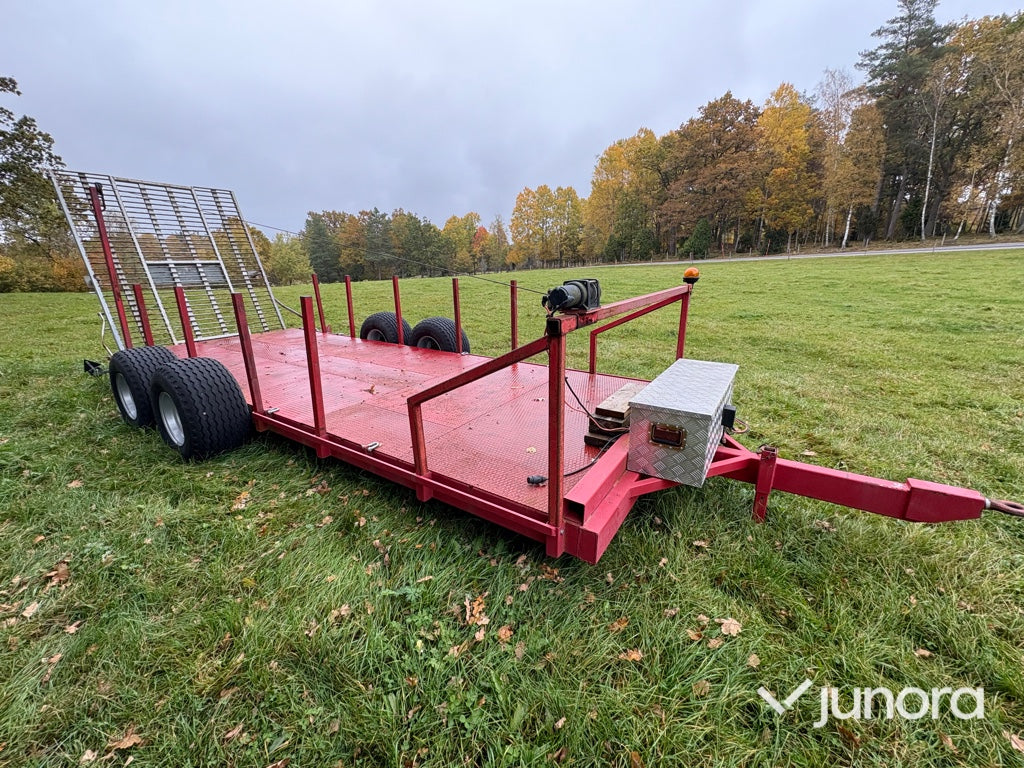 Maskintrailer - med vinsch