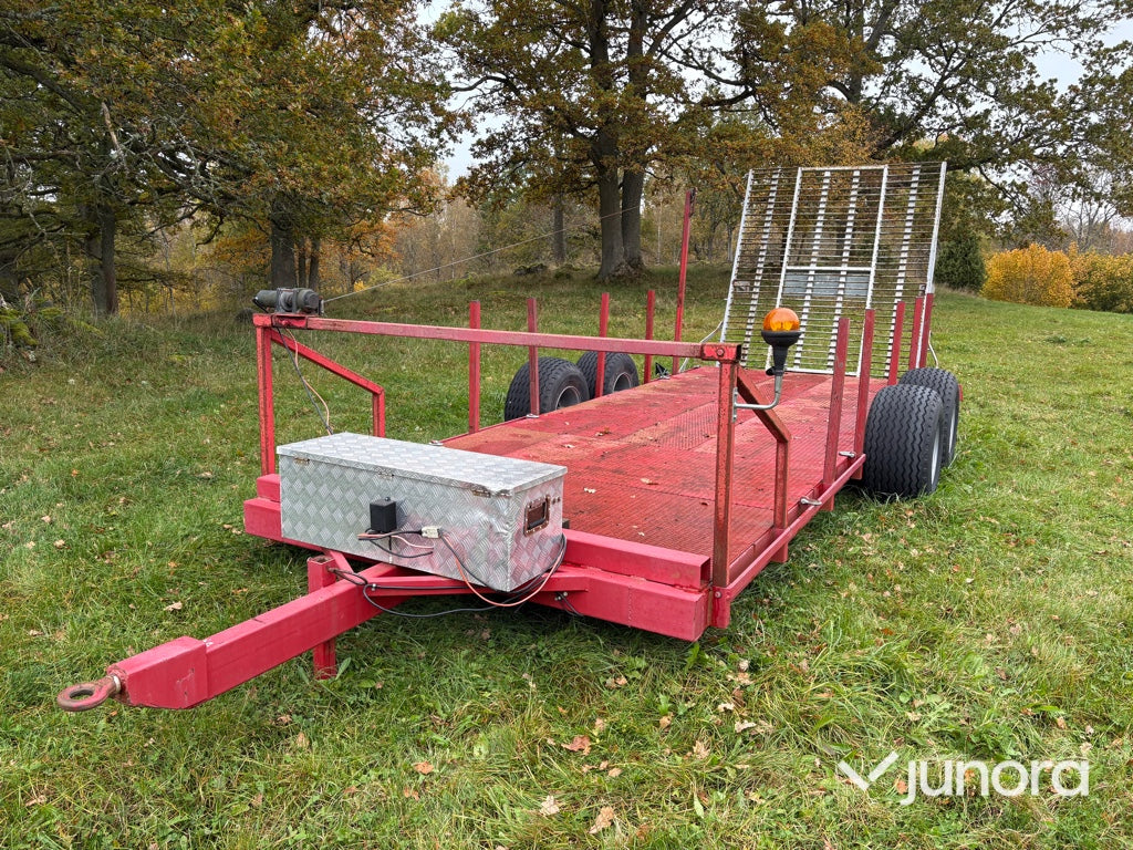 Maskintrailer - med vinsch