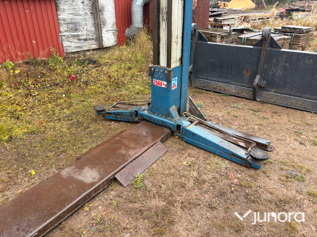 Tvåpelarlyft - 2 500 kg