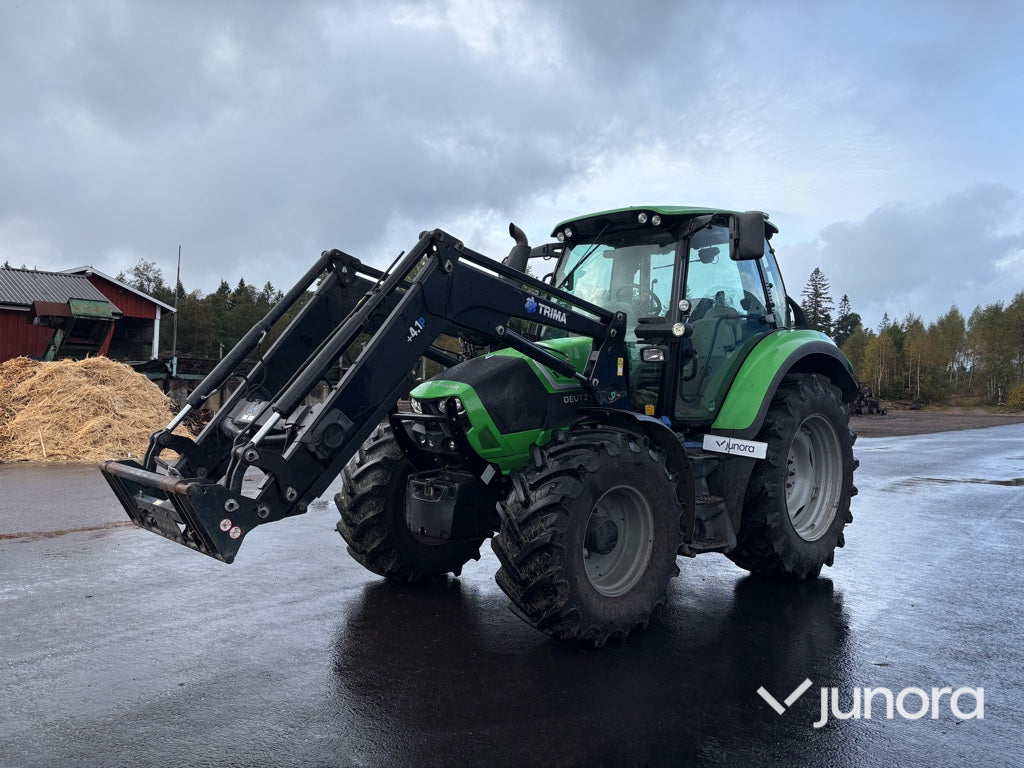 Traktor - Deutz-Fahr 6130.4 TTV med Trima frontlastare