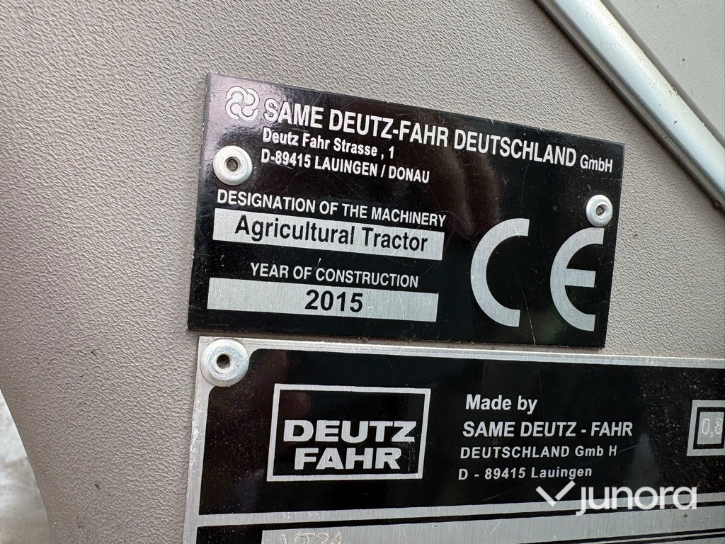 Traktor - Deutz-Fahr 6130.4 TTV med Trima frontlastare