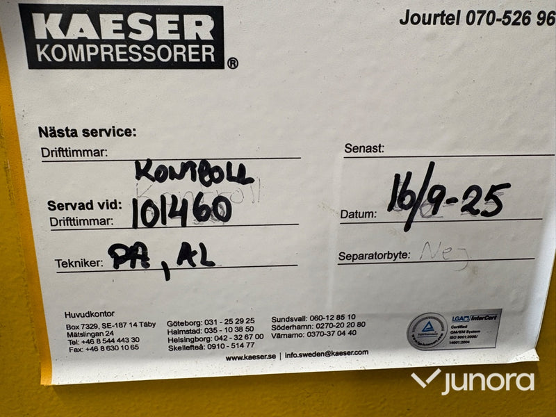 Kompressor - Kaeser BSD 72