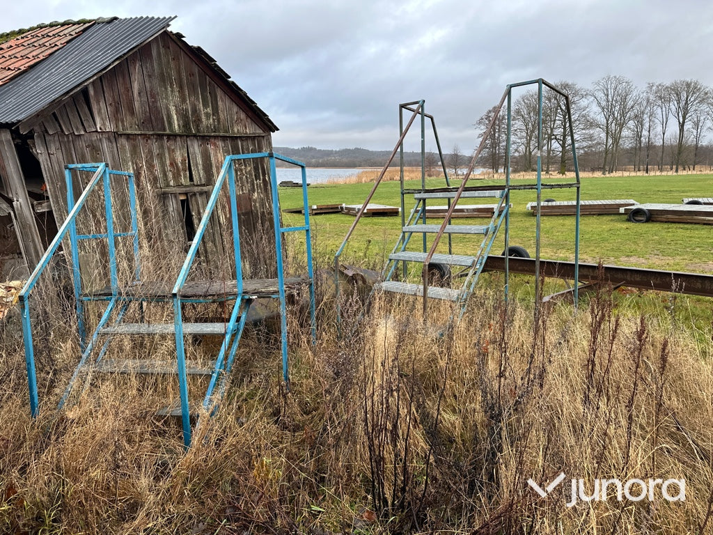 Trappa - med plattform