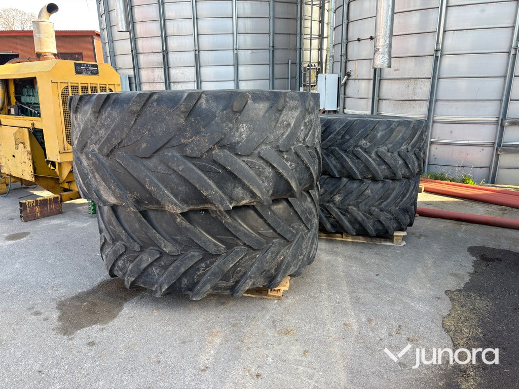 Traktordäck - Michelin Xeobib, Komplett uppsättning