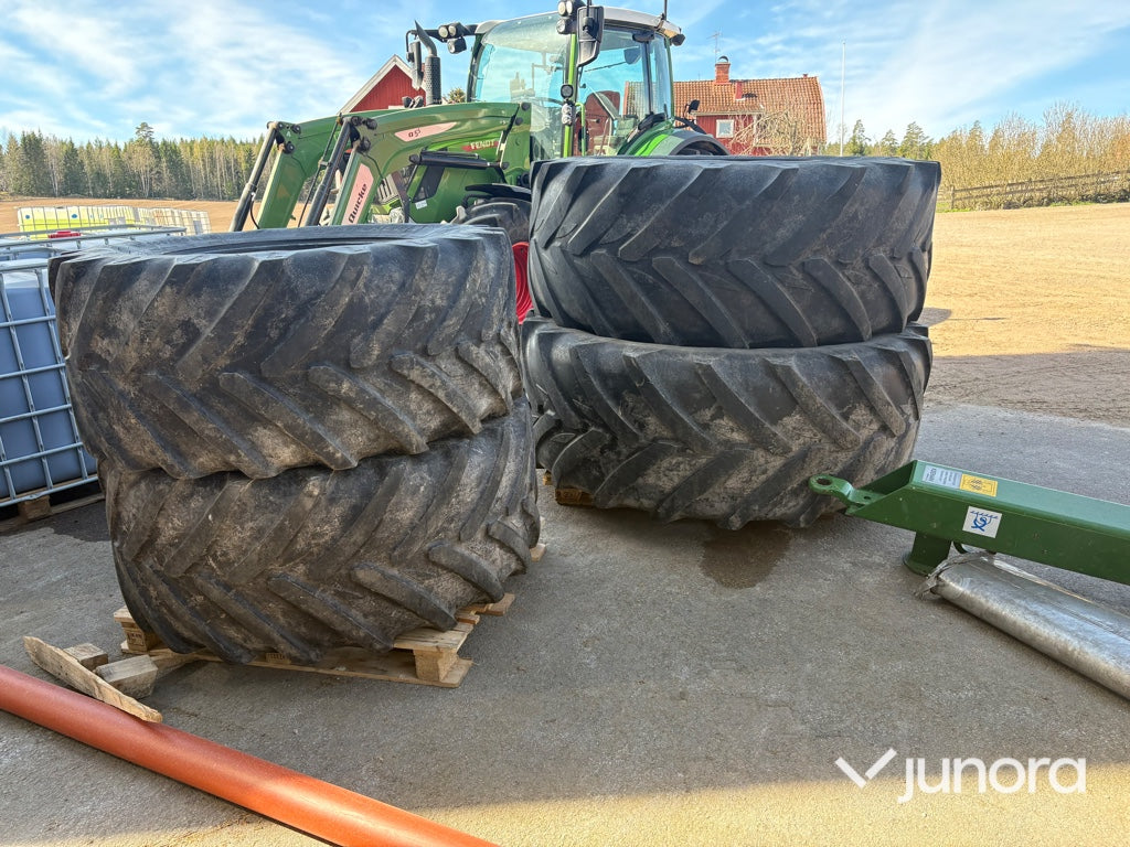 Traktordäck - Michelin Xeobib, Komplett uppsättning